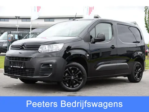 Citroën Berlingo 1.5 BlueHDI Black Edition Cruise, Carplay, Sensoren, 102pk, Multimedia, Trekhaak, K