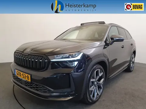 Škoda Kodiaq 1.5 TSI 204pk DSG/AUT PHEV Sportline Business Wegklapbare trekhaak, Pano, Canton, 20''