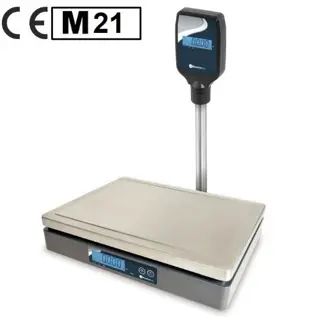 Plateauweegschaal. Baxtran SL en SL-P.Geijkt kl. III.