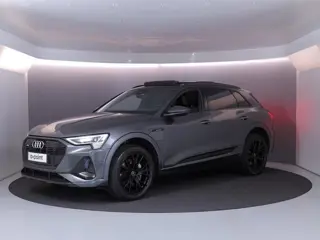 Audi e-tron 55 quattro S edition 95 kWh 408 pk | SOH 95,66% | Navigatie | Panoramadak | Parkeersenso