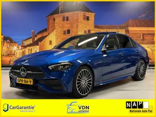 Mercedes-Benz C-klasse 300 d AMG Line Panodak Leer Camera LED