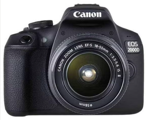 Canon EOS 2000D | 24MP | WiFi | Complete Set, zonder sluiterdop