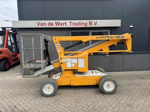 Niftylift Nifty HR12 NE Knikarmhoogwerker 4x2 Elektrisch 2012 12M werkhoogte
