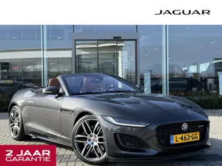 Jaguar F-Type Convertible P450 RWD R-Dynamic | Black Pack | Cognac (Tan) Leder | Origineel Nederland