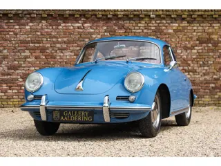 Porsche 356 C Reutter Coupé "Emailblau or Sky Blue" Restored and rebuilt using original parts - "Tha