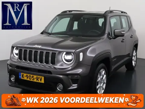 Jeep Renegade 1.0T Limited VAN: 18.900,- VOOR: 16.440,- UW WKVOORDEEL: 2.460,- | AFNEEMBARE TREKHAAK