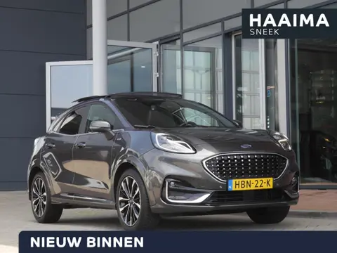Ford Puma 1.0 EcoBoost Hybrid ST-Line X | Panorama dak | Lederen bekleding | All Season | Stoel en s