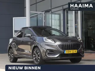 Ford Puma 1.0 EcoBoost Hybrid ST-Line X | Panorama dak | Lederen bekleding | All Season | Stoel en s