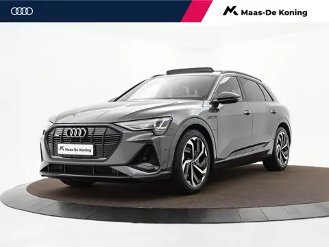 Audi e-tron 55 Quattro 408pk 95 kWh S Edition · SOH 91,7% · Panoramadak · Camera · Luchtvering · Afn