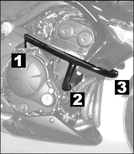 VALBEUGEL Kawasaki ER 6 2005 - 2008
