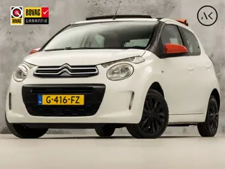 Citroën C1 1.2 PureTech Shine Sport (CABRIOLET, SCHERM, OPEN DAK, CRUISE, SPORTSTOELEN, BLUETOOTH, N