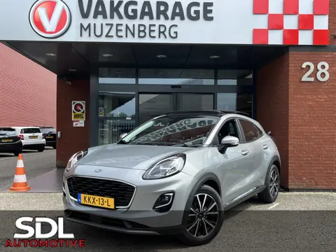 Ford Puma 1.0 EcoBoost Hybrid Titanium X // PANO SCHUIF DAK // NAVI // PDC // STOEL + STUUR VERWARMI