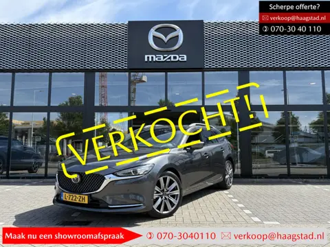 Mazda 6 Sportbreak 2.5 SkyActiv-G 194 Signature Dealer onderhouden / Sunroof / Navi / Meest luxe uit