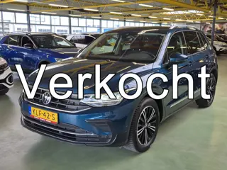 Volkswagen Tiguan 1.5 TSI Active -150pk- Automaat | Dodehoek Assist | Voorraam-, Stuur- & Stoelverwa