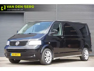 Volkswagen Transporter 2.5 TDI L2 131PK, AIRCO, TREKHAAK, NAP, LEDER, CRUISE, STOELVERWARMING