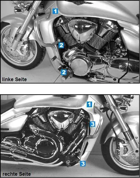 VALBEUGEL Suzuki M 1800 Intruder 2007 - 2010