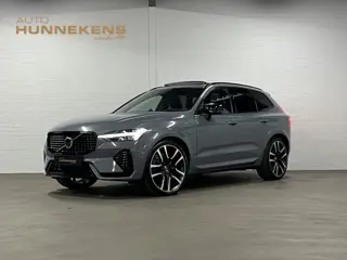 Volvo XC60 2.0 T8 Plug-in hybrid AWD Ultimate Dark *SOH 97%* Luchtvering | Trekhaak | Open dak | Bow