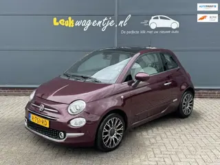 Fiat 500 1.2 Star Automaat *carplay *navi *glasdak *16 inch