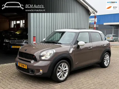 Mini Mini Countryman 1.6 Cooper S ALL4 Chili |Pano|Xenon|Leer|PDC|Navi|LIGTH COFFEE kleur|