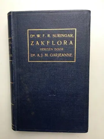 Antieke zakflora Suringar uit 1903