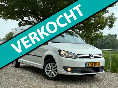 Volkswagen Caddy 1.6 TDI Maxi BMT | Half leder + Cruise + Airco + Navi nu € 3.975,- Marge!!!