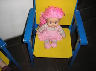 Lappenpop - zachte en knuffelbare pop - ca. 40 Cm