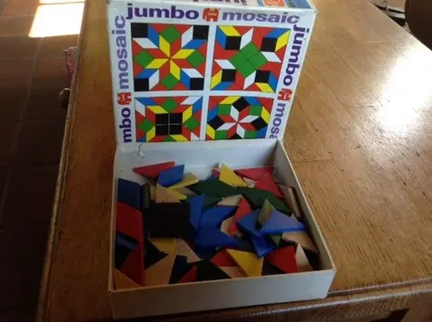 Houten Mozaïek set, Jumbo