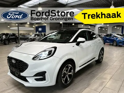 Ford Puma EcoBoost 125 pk Hybrid ST-Line | Trekhaak | Winter Pack | Adapt. Cruise | Pano | Full LED 