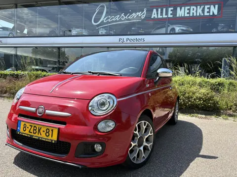 Fiat 500 0.9 TwinAir Turbo 500S Glazen panoramadak - Airco - Lederen bekleding - Bluetooth - Licht m