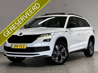Škoda Kodiaq 2.0 TSI 4x4 Sportline Business/ 191pk!/ Trekhaak/ 19'' LMV/ Keyless/ Camera/ Virtual Co