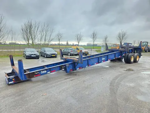Evans Trailers Wide spread - 8 Tires - Drumbrakes - Steelspring PM2823