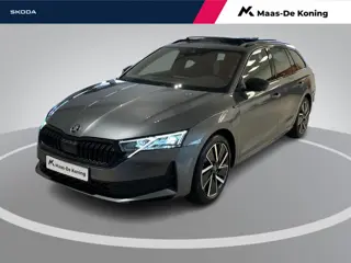 Skoda Octavia Combi 1.5TSI/150PK MHEV Sportline DSG · Panoramadak · Navigatie · 360°Camera + Parkeer