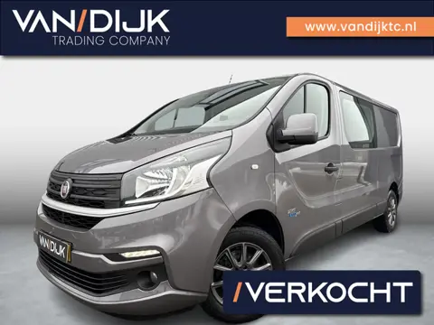 Fiat Talento 1.6 MJ EcoJet L2H1 DC SX 125PK ✓Euro 6 ✓Rijklaarprijs ✓5-Persoons ✓Camera ✓Airco ✓Cruis