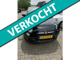 Fiat 500 1.2 Naked met voor schade