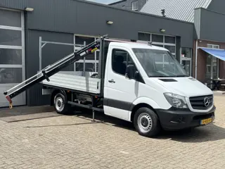 Mercedes-Benz Sprinter 316 2.2 CDI 366 EHD 3500kg Trekgewicht Pick up Openlaadbak HIAB laadkraan T-C