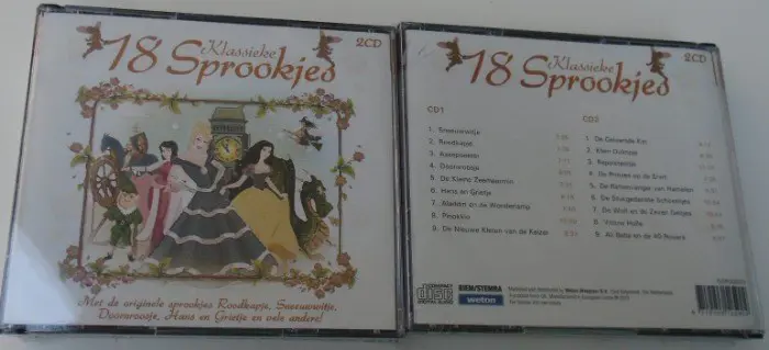 SPROOKJES 18 KLASSIEKE DUBBEL CD DOOS 24 stuks NIEUW