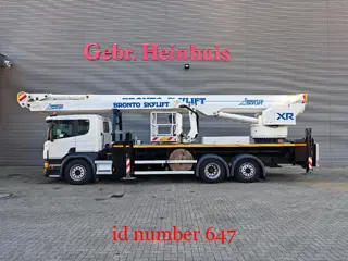 Scania P360 6x2 Bronto Skylift S56XR (bj 2015, automaat)