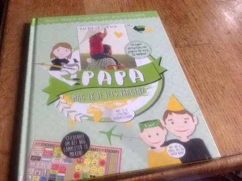 Papa invulboek: Papa, Mag ik je iets vragen?