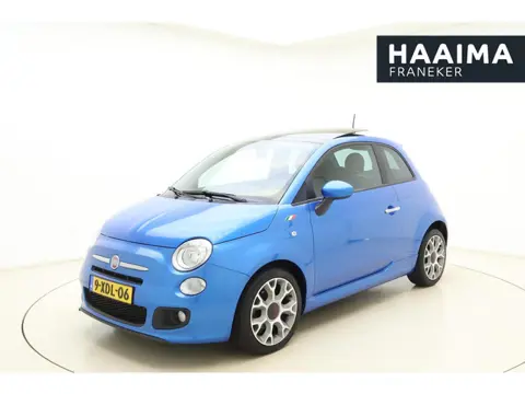 Fiat 500 0.9 TwinAir Turbo 500S 80pk | Panoramadak | Lichtmetalen Velgen | Airco | Half Lederen Bekl
