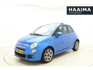 Fiat 500 0.9 TwinAir Turbo 500S 80pk | Panoramadak | Lichtmetalen Velgen | Airco | Half Lederen Bekl