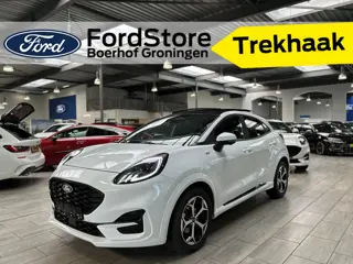 Ford Puma EcoBoost 125 pk Hybrid ST-Line | Trekhaak | Winter Pack | Adapt. Cruise | Pano | FULL LED 