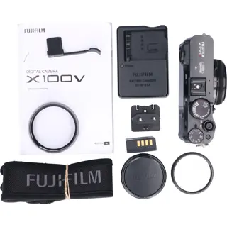 Tweedehands Fujifilm X100V Black CM6542