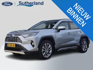 Toyota RAV4 2.5 Hybrid AWD Bi-Tone 220 pk | Trekhaak | Leder | Schuif-kanteldak | JBL geluid | Stoel