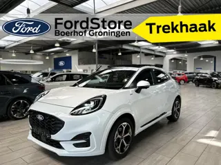 Ford Puma EcoBoost 125 pk Hybrid ST-Line | Trekhaak | Winter Pack | Adapt. Cruise | Pano | Full LED 
