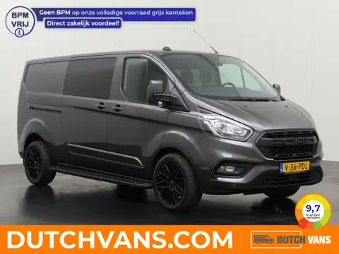 Ford Transit Custom 130PK Automaat Lang Dubbele Cabine Raptor Sport | 2x Schuifdeur | Multimedia | C