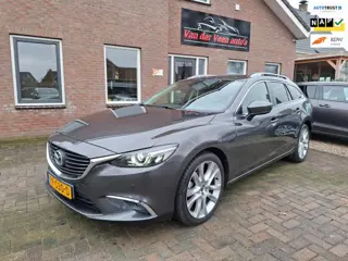 Mazda 6 Sportbreak 2.0 SkyActiv-G 165 GT-M Line. 1ste eigenaar, volledig dealer onderhouden! O.a. le