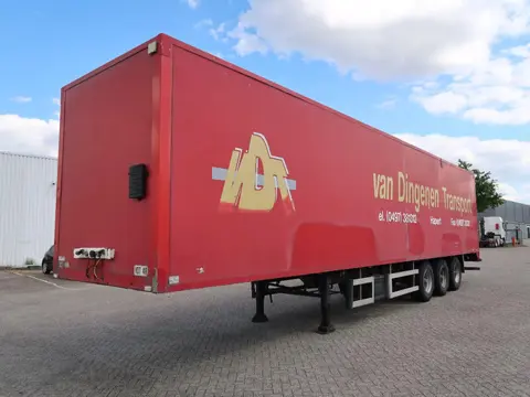 Jumbo DO 270.6 Koffer, 3 Achsen, BPW, NL Trailer (bj 2004)