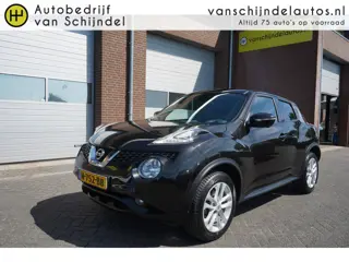 Nissan Juke 1.6 AUTOMAAT TEKNA VOL LUXE! SCHUIF-KANTELDAK STOELVERWARMING 360 CAMERA LEDER-ALCANTARA