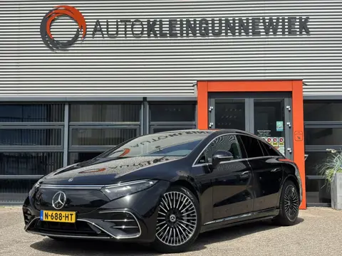 Mercedes-Benz EQS 450+ Edition 1 108 kWh / Burmester / Hyperscreen / MassageStoelen / 4 Wielsturing 