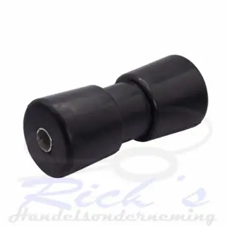 Bootrol, kielrol, trailerrol 190 mm voor boottrailer